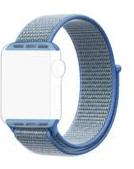 PiFit Blue Apple Watch Strap / Band Nylon Loop 42/44mm - Series 1,2,3,4