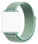 PiFit Green Apple Watch Strap / Band Nylon Loop 38/40mm - Series 1,2,3,4