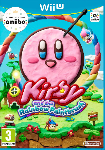 Kirby and Rainbow Paint Brush (Nintendo Wii U)