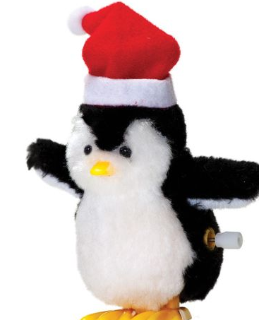 Fluffy Christmas Penguin