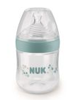 NUK - Nature Sense 150ml Bottle - Small Size 1 - Green