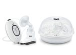 NUK First Choice Electric Breast Pump With Free Microwave steriliser