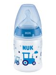 NUK FC+ Temperature Control Bottle -Sil Teat-0-6 months-150ml- Tractor