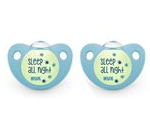 NUK Silicone night & day soother -Sleep 18-36m