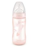 Nuk - 300ml FC Bottle Silicone Teat size 2 - Rose Heart