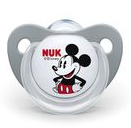 NUK Mickey Soother 6-18 m - Grey