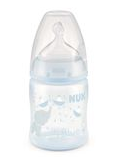 Nuk - 150ml Twin Pack FC Bottle Silicone Teat size 1 - Blue Elephant