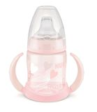 Nuk - 150ml FC Learner Bottle with Non Spill Spout - Rose Heart