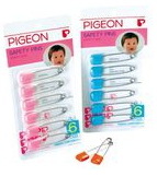 Pigeon - 6 Per Pack Large Safety Pin 