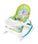 Totland Newborn-to-Toddler Music Rocker with Tray - Green