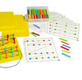 Gigo Pegboard Foam Set With Cards In Polybag - 144 Pieces