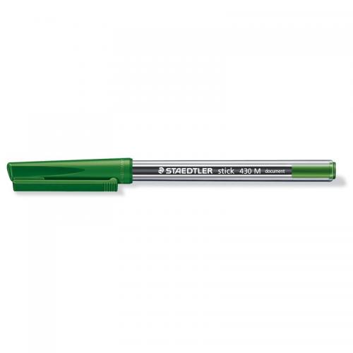 Staedtler 430 Medium Nib Ballpoint Pen - Green