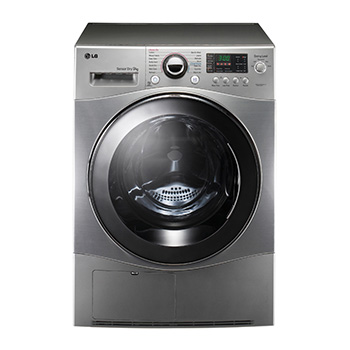 LG 9kg Metallic Condenser Tumble Dryer: RC9041C3Z