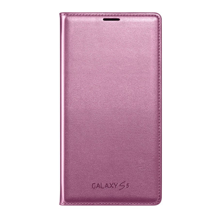 Samsung S5 Flip Wallet - Pink