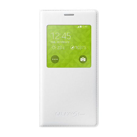Samsung Galaxy S5 Metallic White S View – Cover
