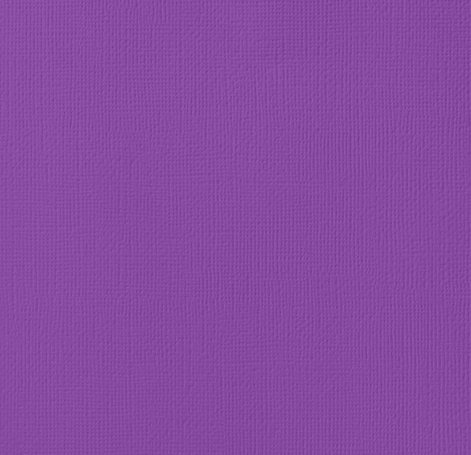 American Crafts Grape Textured Cardstock - 10 Sheets