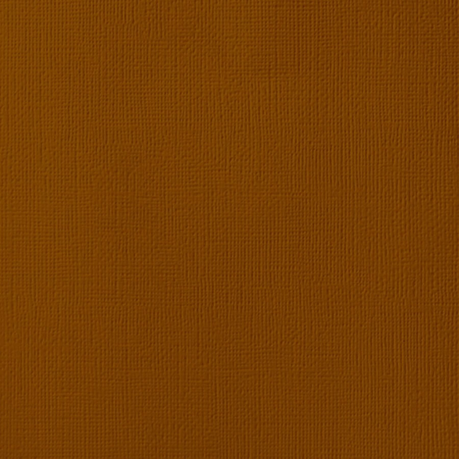 American Crafts Cardstock 12x12 Textured - Truffle