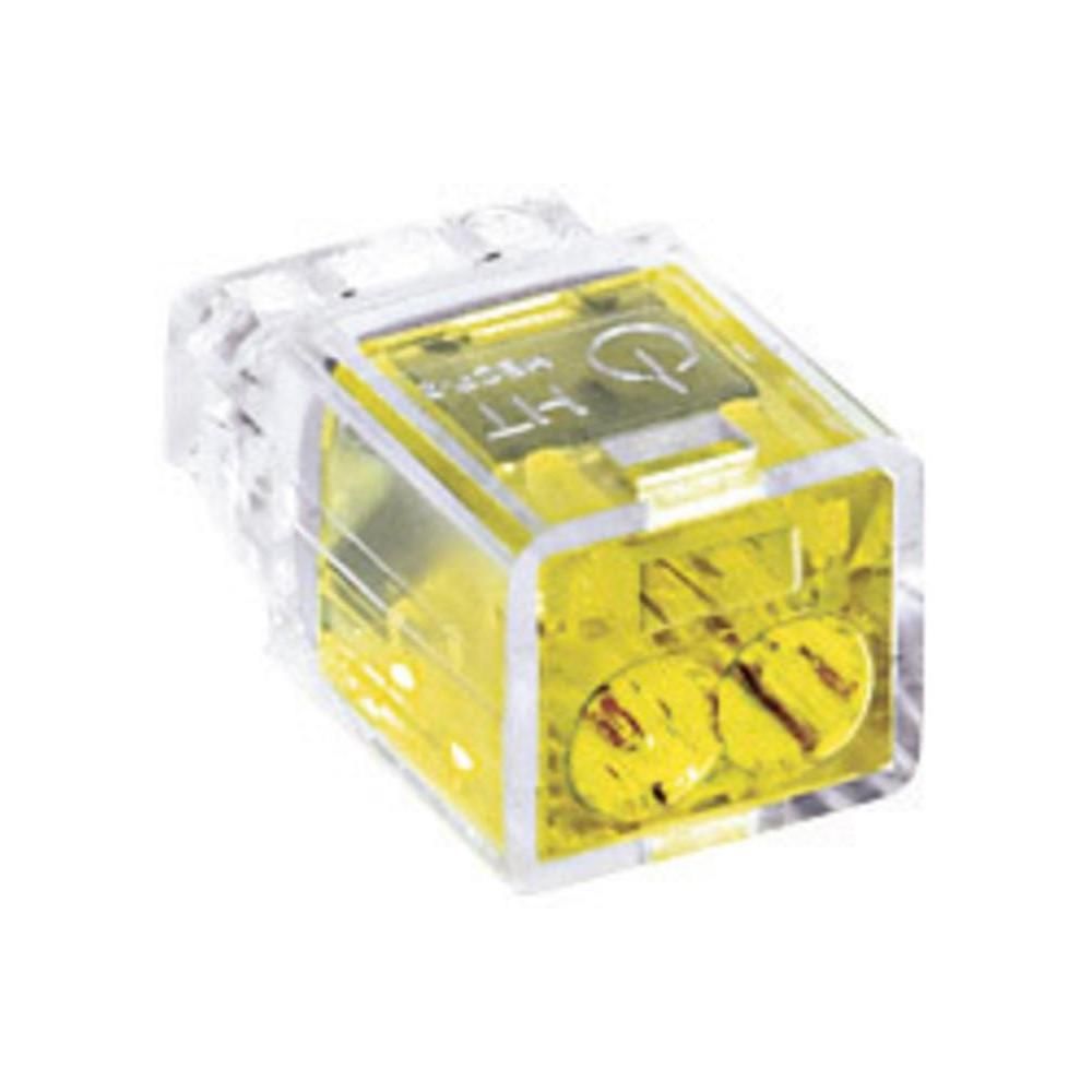 Helacon Connector 2 Way Yellow PC352 (10 Pack)