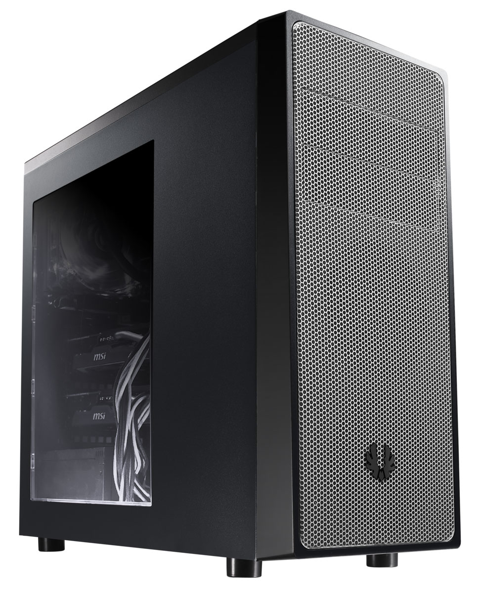 Bitfenix Neos Windowed Case – Black/Silver