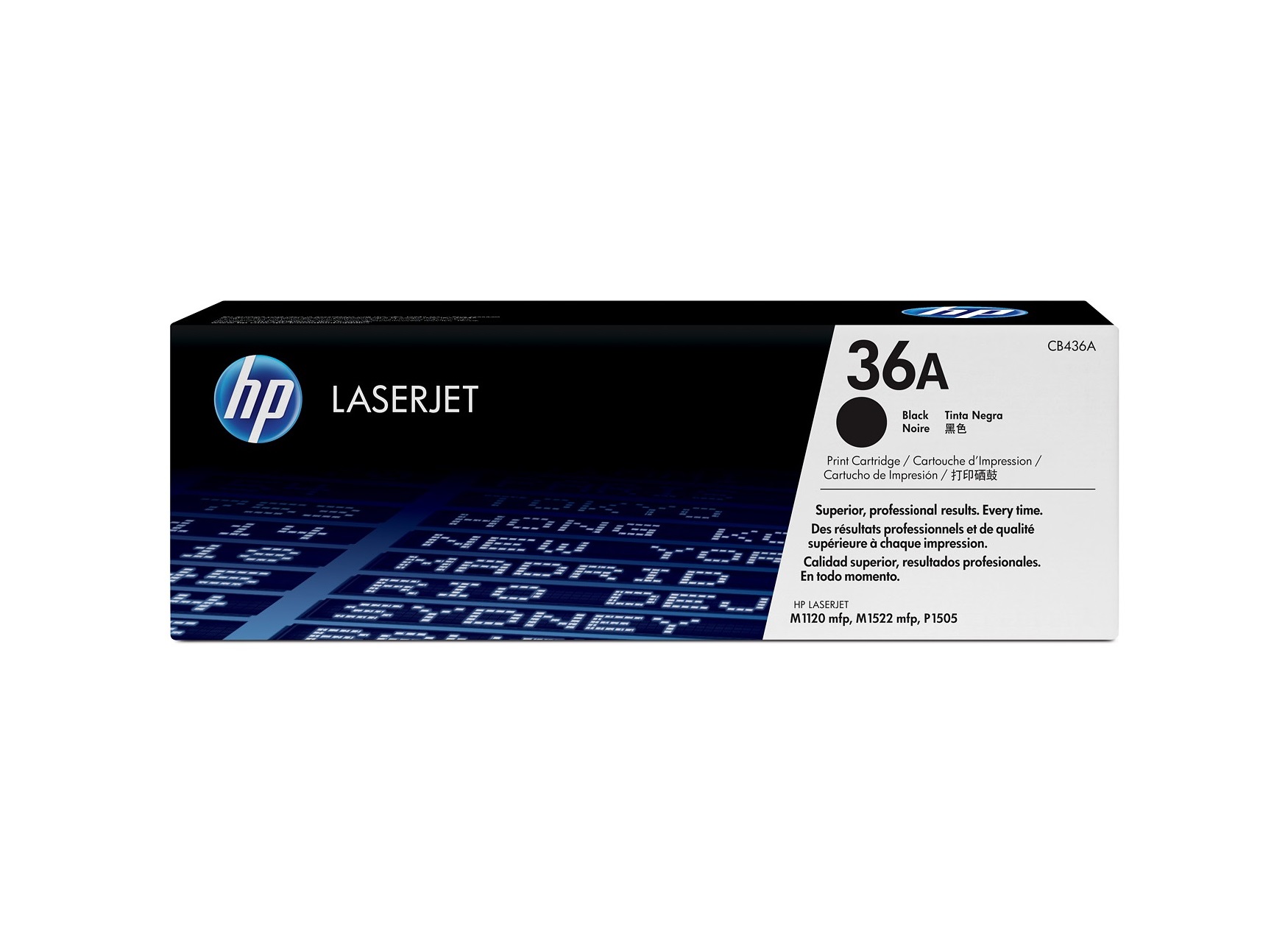 HP 36A Black LaserJet Toner Cartridge