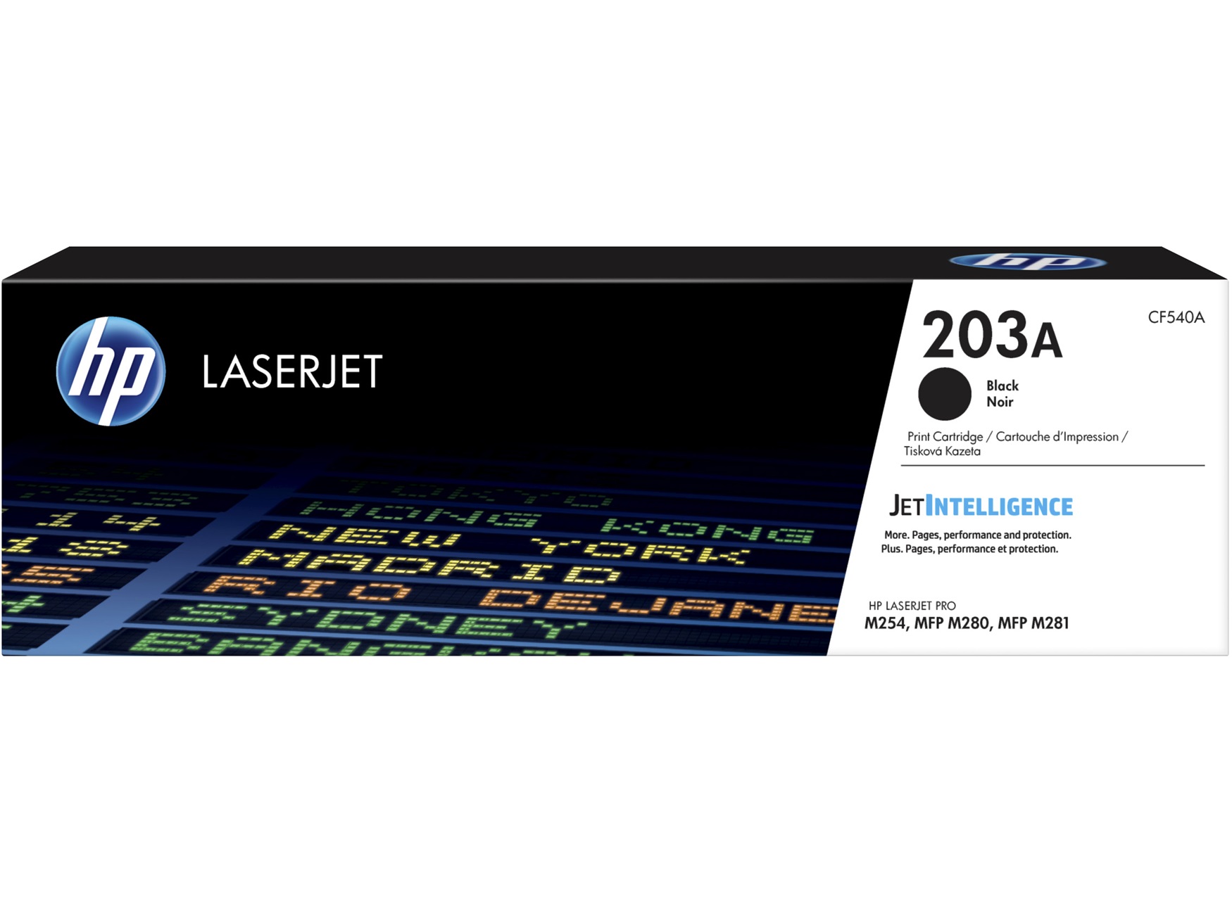 HP 203A Black LaserJet Toner Cartridge