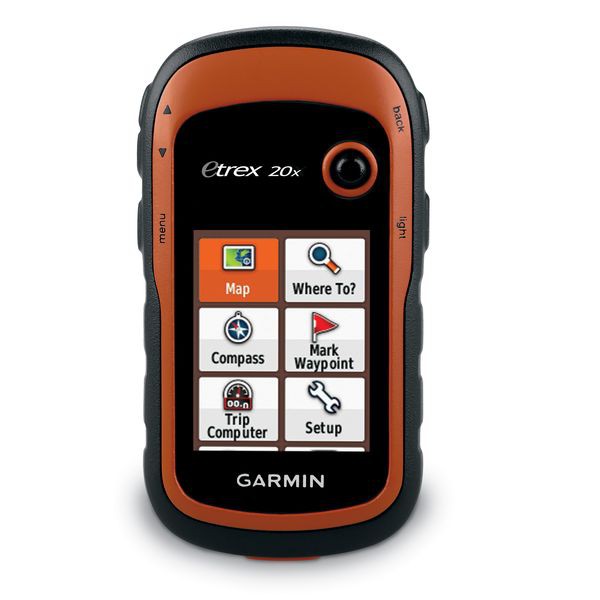 Garmin eTrex 20x Handheld GPS with OSM Recreational Map Africa