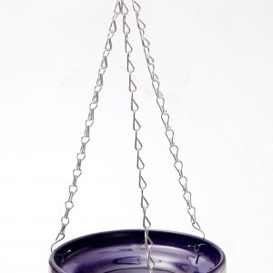 Marltons Natures Menu Ceramic Bird Bath - Black