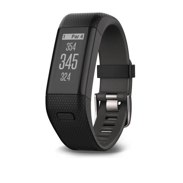 Garmin Approach X40 GPS Golf and Fitness Tracking Watch (Black and Grey)