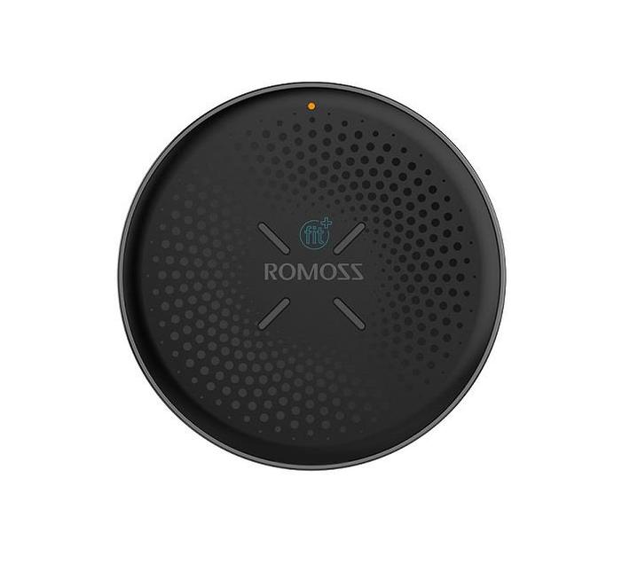 Romoss QI Complaint Wireless Charging Pad Black