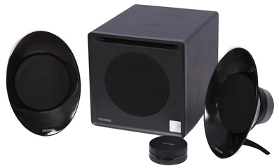 Microlab FC50 Subwoofer Speaker Set 2.1 Channels (54w) – Black