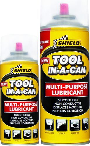 Shield Tool-in-a-Can Multi-Purpose Spray Twinpack (375ml and 150ml)