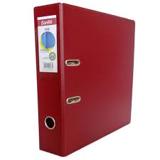 Donau Lever Arch File A4 75mm (Burgundy)