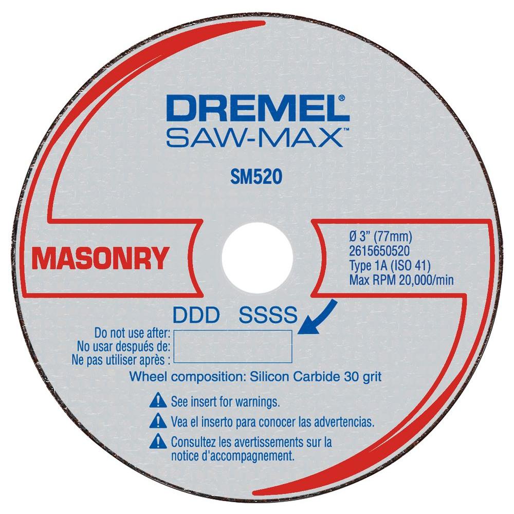 Dremel Masonry Cutting Disc (77mm/S520)
