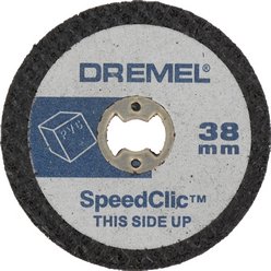 Dremel SpeedCllc Cutting Wheels Plastic - Blue (5 pack)
