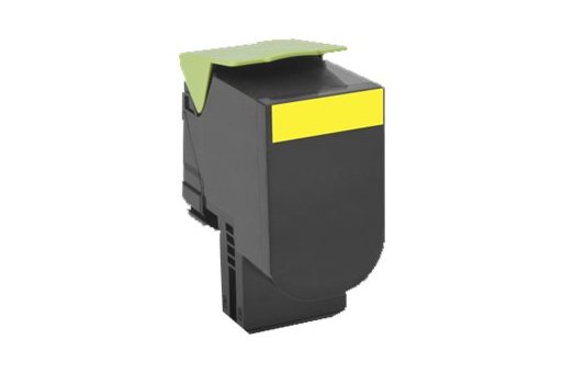 Lexmark 708XY - Extra High Yield - yellow - original - toner cartridge - LCCP, LRP