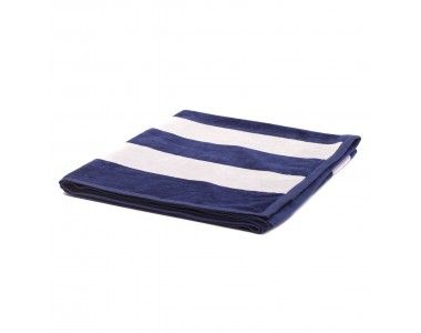Design House Beach Towel - Blue/White (800 x 1600mm)