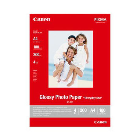 Canon Everyday Use A4 Glossy Photo Paper - 100 Sheets