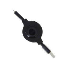 Energizer Micro-USB  Retractable Cable – Black