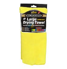 Shield Microfibre Drying Towel Large – Yellow