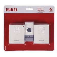 Ellies Wireless Door Chime 2 Receivers