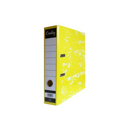 Croxley JD1009 Lever Arch File A4 70mm Yellow