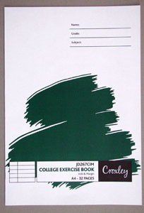 Croxley JD267 32 Page A4 I&M Exercise Book (20 Pack)
