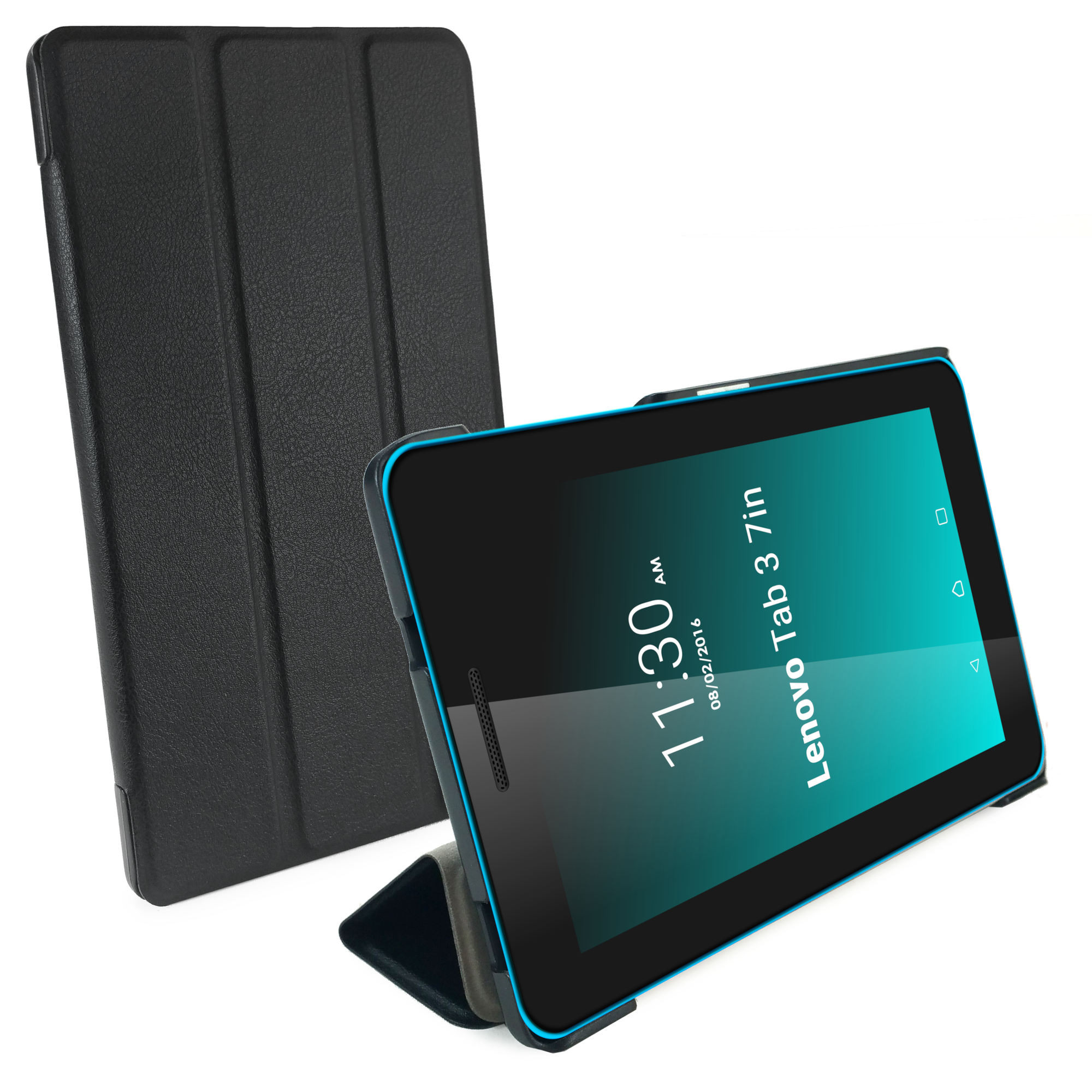 Tuff-Luv Smart Case and Stand for Lenovo Tab 4 (10 inch – Black)