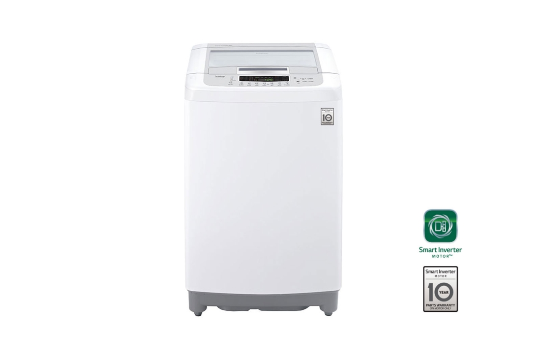 LG 13kg White Top Load Washing Machine: T1369NEFT
