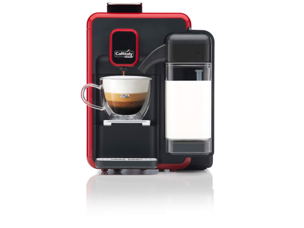 Caffitaly S22 Capsule Coffee Machine with Integrated Milk Frother