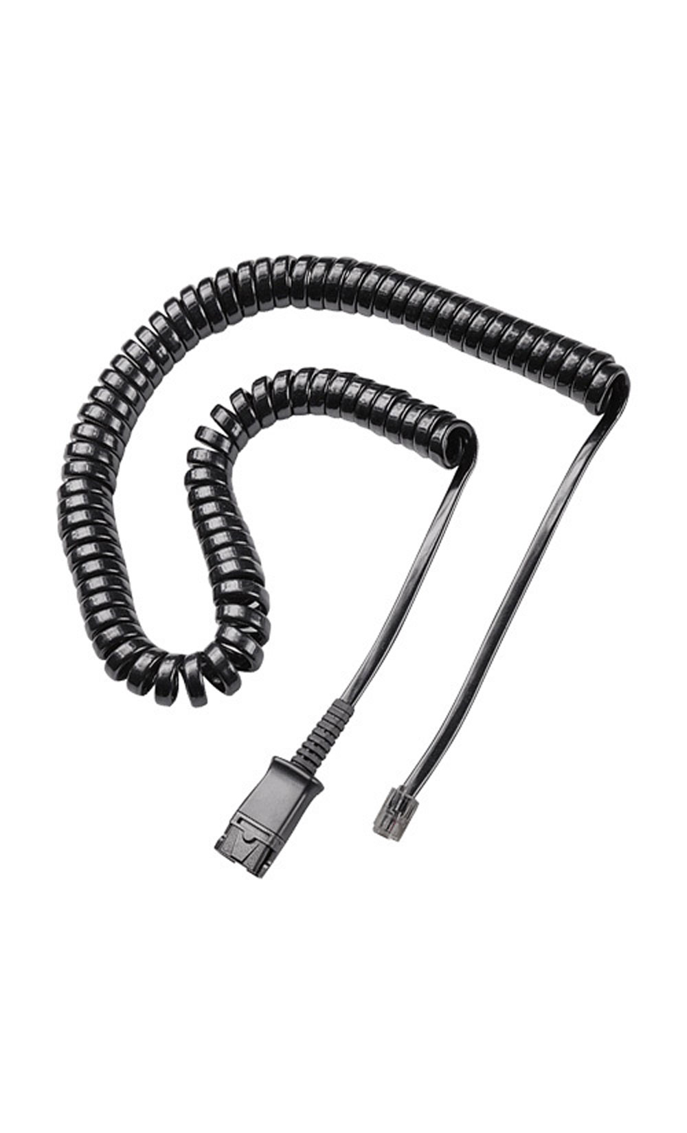 Plantronics U10P Curly Coil Cable