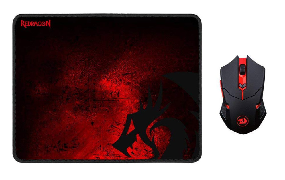 Redragon M601 Wireless Mouse and Mousepad Combo