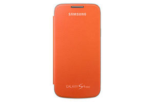 Samsung Galaxy S4 Mini Flip Cover - Orange