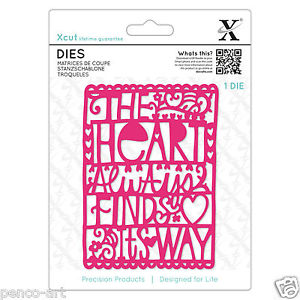 Docrafts Xcut Dies - Hearts Finds Its Ways