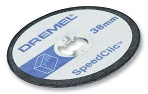 Dremel SpeedClic Cutting Wheels Plastic - Blue (5 pack)
